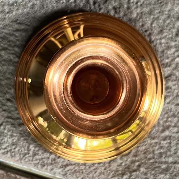 Vtg. Coppercraft Guild of Taunton, Massachusetts, Handcrafted Copper Candlestick - Picture 6 of 9